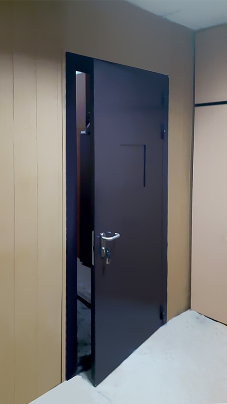 Наши работы: двери EI 60 для офисного здания — Переулок Хользунова